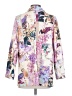 Shein 100% Polyester Print Purple Blazer Size 4 - photo 2