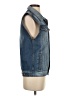 Assorted Brands 100% Cotton Blue Denim Vest Size S - photo 4