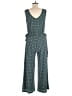 Max Studio Stars Teal Jumpsuit Size S - photo 2