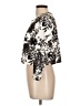 Carmen Carmen Marc Valvo Print Ivory Jacket Size L - photo 5