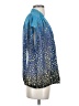 CAbi 100% Polyester Stars Blue Short Sleeve Blouse Size S - photo 4