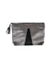 Stella & Dot Metallic Gray Clutch One size - photo 1