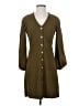 TeXTURE & THREAD Madewell Brown Casual Dress Size S - photo 1