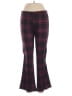 Unbranded Plaid Burgundy Dress Pants Size M - photo 1