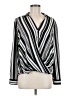 DressBarn Black Long Sleeve Blouse Size M - photo 1