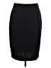 St. John Collection Solid Black Wool Skirt Size 8 - photo 2