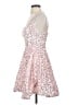 Unbranded 100% Polyester Hearts Pink Cocktail Dress Size 0 - photo 5