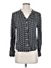 Joie Polka Dots Black Long Sleeve Blouse Size S - photo 1