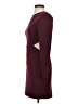 Express Solid Burgundy Cocktail Dress Size XS - photo 5