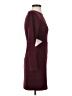 Express Solid Burgundy Cocktail Dress Size XS - photo 4