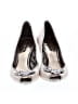 Poetic License Metallic Silver Ivory Heels Size EU 39 1/2 - photo 2