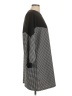 Assorted Brands Houndstooth Black Casual Dress Size L (estimated) - photo 4