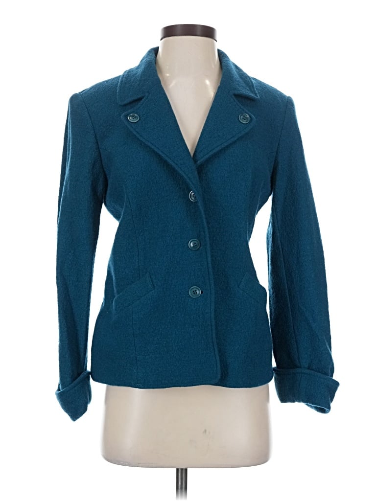 Pre-owned Pendleton Wool Blazer Jacket In Blue