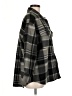 Forever 21 100% Polyester Plaid Gray Coat Size M - photo 4