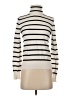 H&M Stripes Ivory Turtleneck Sweater Size S - photo 1