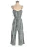 As U Wish Paisley Green Jumpsuit Size S - photo 1