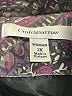 Croft & Barrow 100% Polyester Paisley Purple Vest Size 1X - photo 6