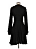 Haptics Solid Black Casual Dress Size S - photo 2