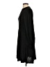 Haptics Solid Black Casual Dress Size S - photo 5