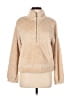 No Boundaries 100% Polyester Tan Ivory Faux Fur Jacket Size M - photo 1