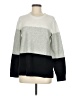 J.Crew Factory Store Color Block Gray Pullover Sweater Size M - photo 1