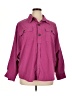 Unbranded 100% Polyester Purple 3/4 Sleeve Blouse Size XL - photo 1