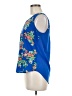 E&M Collection 100% Polyester Blue Sleeveless Blouse Size M - photo 5