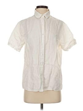 Anine Bing Short Sleeve Button-Down Shirt (view 1)