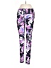 Noli Print Purple Active Pants Size S (estimated) - photo 1