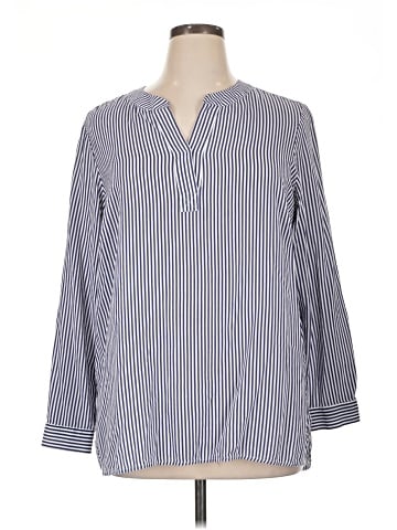 Carolina Belle 3/4 Sleeve Button-Down Shirt (view 1)