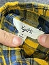 Assorted Brands 100% Cotton Plaid Yellow Long Sleeve Button-Down Shirt Size M - photo 7