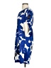 Vila 100% Polyester Print Blue Casual Dress Size S - photo 5