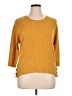 Perseption Concept Yellow Pullover Sweater Size XL - photo 1