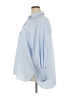 Unbranded 100% Polyester Checkered-gingham Blue 3/4 Sleeve Blouse Size 2X - photo 5