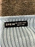 Shein Blue Pullover Sweater Size L - photo 7