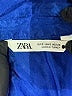Zara Blue 3/4 Sleeve Blouse Size S - photo 7