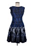 Gabby Skye Paisley Blue Cocktail Dress Size 6 (petite) - photo 1