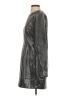 H&M Metallic Silver Cocktail Dress Size S - photo 5