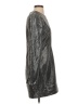 H&M Metallic Silver Cocktail Dress Size S - photo 4