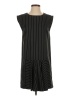 Line & Dot Stripes Black Casual Dress Size S - photo 1