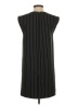 Line & Dot Stripes Black Casual Dress Size S - photo 2