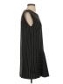 Line & Dot Stripes Black Casual Dress Size S - photo 4