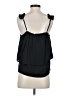 Hayden 100% Polyester Black Sleeveless Blouse Size S - photo 2