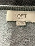 Ann Taylor LOFT Outlet 100% Polyester Gray Pullover Sweater Size XL - photo 7