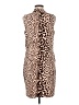 Apt. 9 Animal Print Brown Cocktail Dress Size M - photo 2
