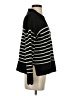 Elie Tahari Stripes Black Pullover Sweater Size S - photo 4
