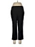Rafaella Solid Black Active Pants Size 12 - photo 1