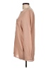 Silence and Noise 100% Polyester Tan Long Sleeve Blouse Size L - photo 5