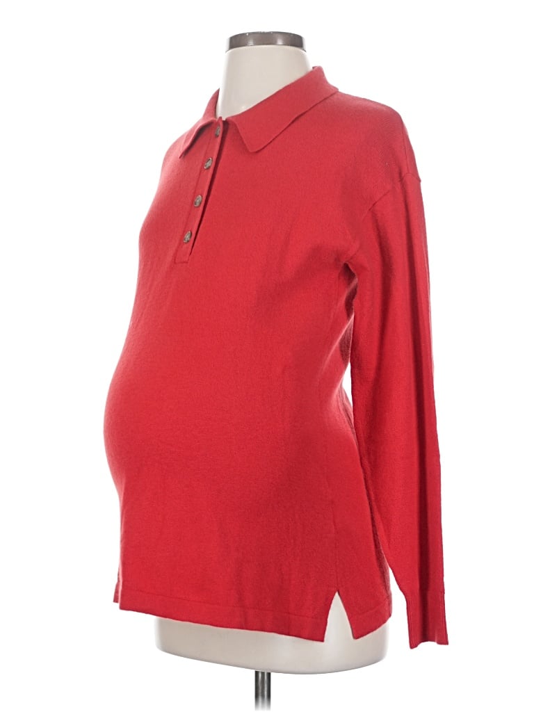 Pre-owned Gap - Maternity Pullover Sweater In Red