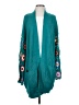 Assorted Brands 100% Acrylic Teal Cardigan Size S - photo 1